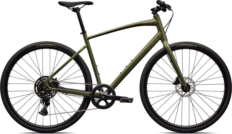 Paint for 2026 Specialized Sirrus X 2.0 - Gloss Laurel Green Metallic