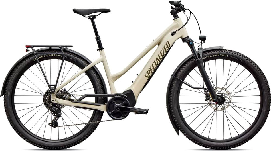Paint for 2026 Specialized Turbo Tero 4.0 Step-Through EQ - Gloss White Mountains