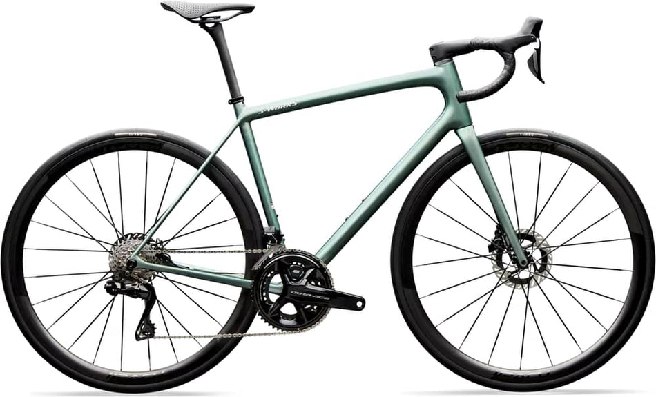 Paint for 2026 Specialized S-Works Aethos 2 Shimano Dura-Ace Di2 - Gloss Fjord Metallic