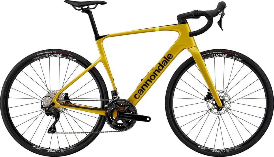 Paint for 2025 Cannondale Synapse Carbon 5 - Gloss Phoenix Yellow