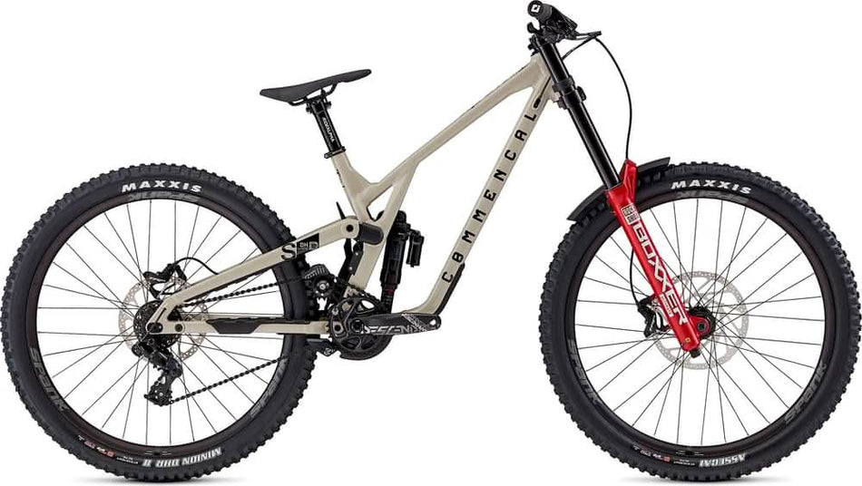 Paint for 2025 Commencal Supreme DH V5 XS Rockshox - Gloss Chalk