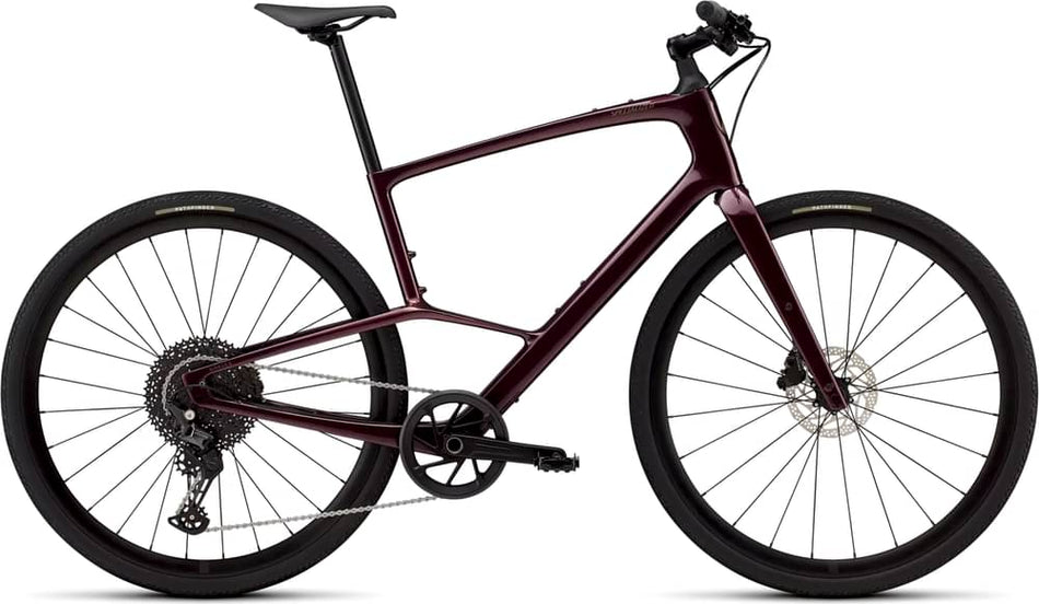 Paint for 2026 Specialized Sirrus X 5.0 - Gloss Bordeaux Metallic