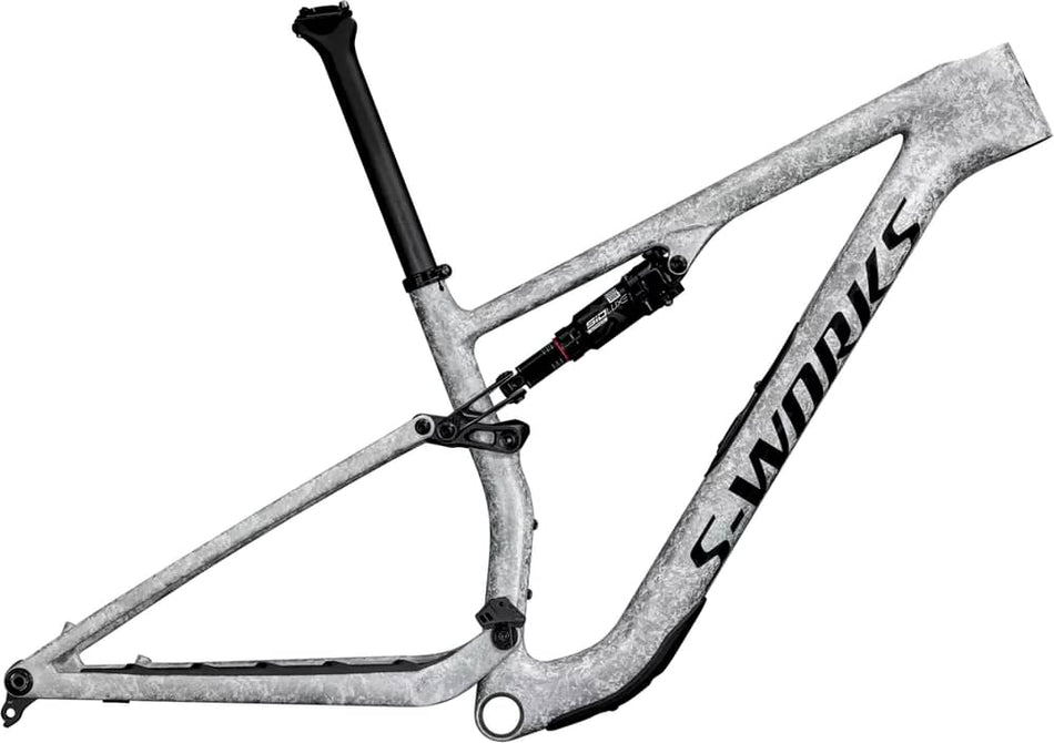 Paint for 2026 Specialized S-Works Epic 8 Frameset SRAM RockShox SIDLuxe Ultimate - Gloss Dolomite Metallic