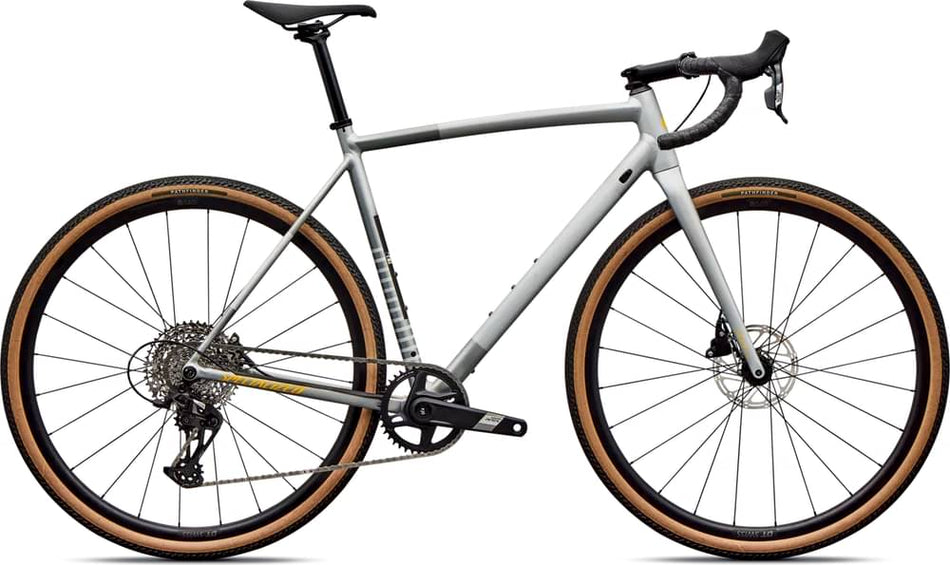 Paint for 2026 Specialized Crux DSW - Gloss Shadow Silver