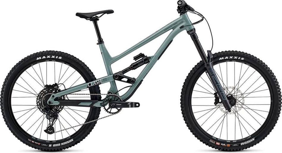 Paint for 2024 Commencal Clash Ride Rockshox - Gloss Pyrite Grey