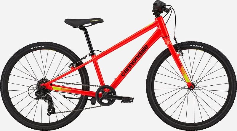 Paint for 2020 Cannondale Kids Quick 24 Boy's - Gloss Acid Red - Rotaris B.V.