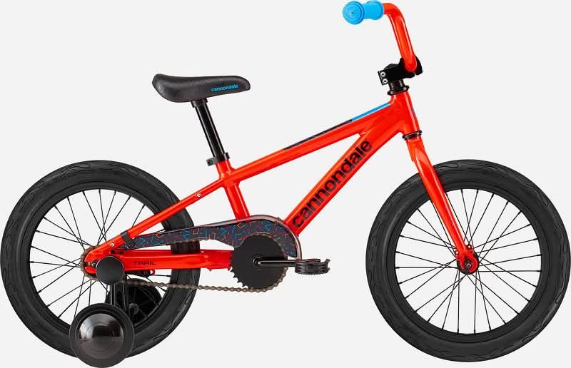 Paint for 2020 Cannondale Kids Trail Single - Speed 16 Boy's - Gloss Acid Red - Rotaris B.V.