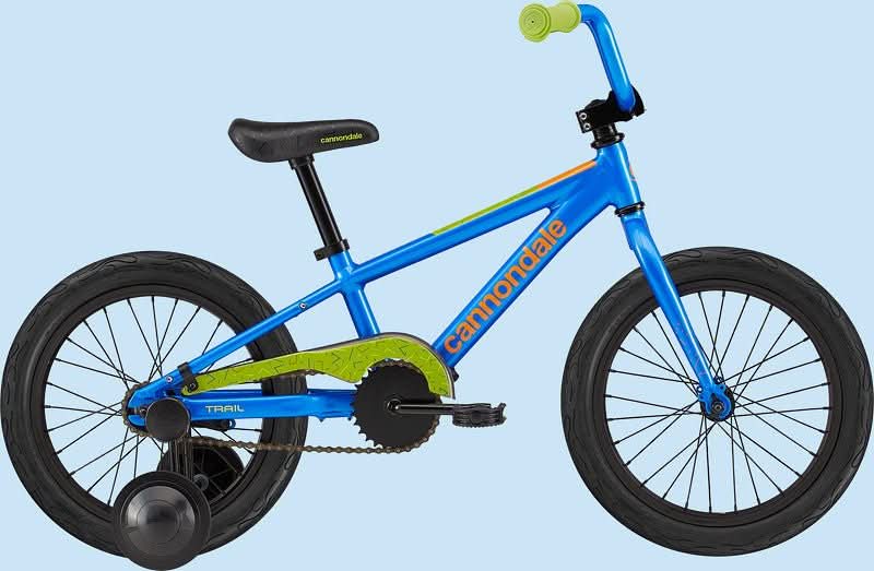 Paint for 2020 Cannondale Kids Trail Single - Speed 16 Boy's - Gloss Electric Blue - Rotaris B.V.