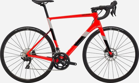Paint for 2020 Cannondale SuperSix EVO Carbon Disc 105 - Gloss Acid Red - Rotaris B.V.