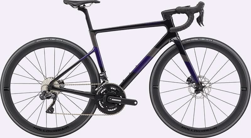 Paint for 2020 Cannondale SuperSix EVO Carbon Disc Women's Ultegra Di2 - Gloss Black Pearl - Rotaris B.V.