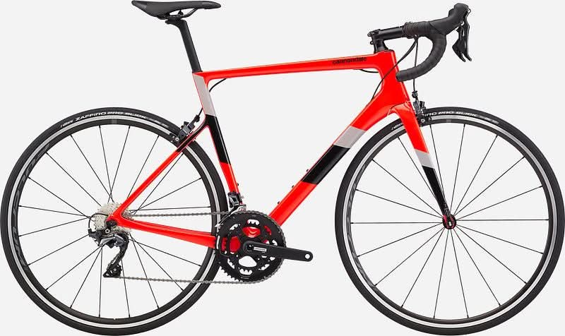 Paint for 2020 Cannondale SuperSix EVO Carbon Ultegra 2 - Gloss Acid Red - Rotaris B.V.