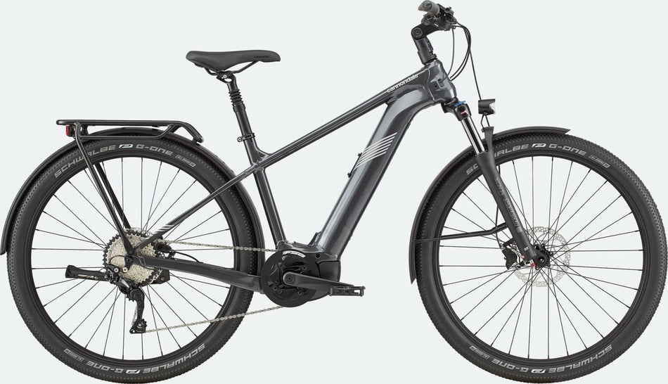 Paint for 2020 Cannondale Tesoro Neo X 2 - Gloss Graphite - Rotaris B.V.