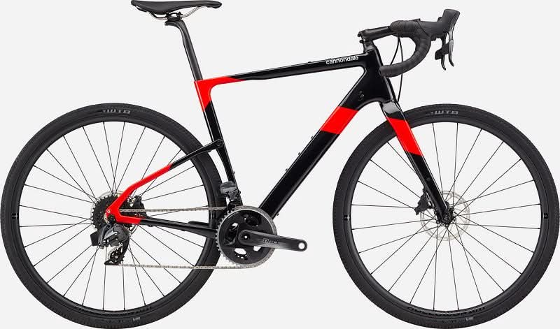 Paint for 2020 Cannondale Topstone Carbon Force eTap AXS - Gloss Acid Red - Rotaris B.V.