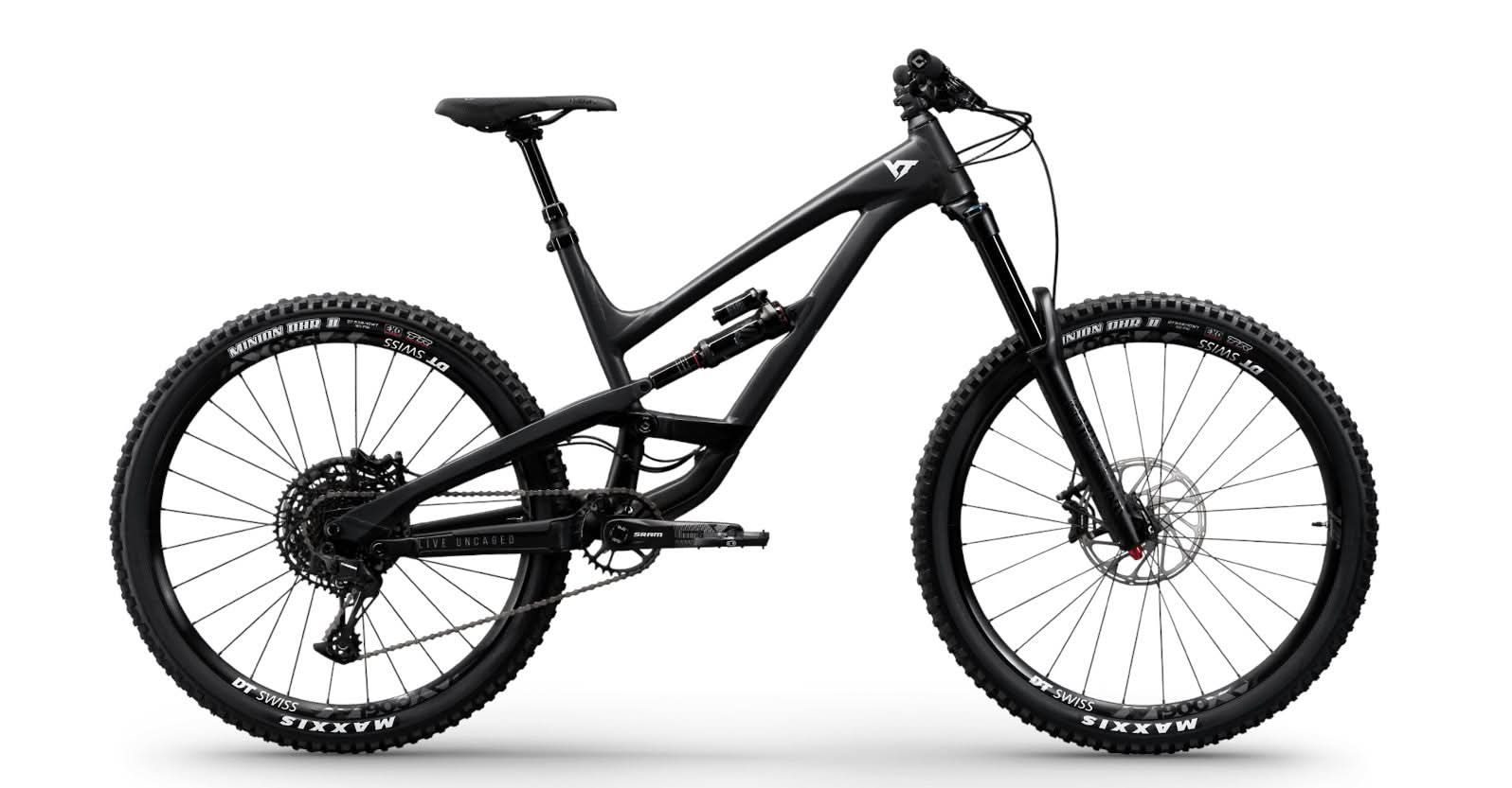 Paint for 2020 YT Capra Base 27.5 - Matte Black Magic - Rotaris B.V.