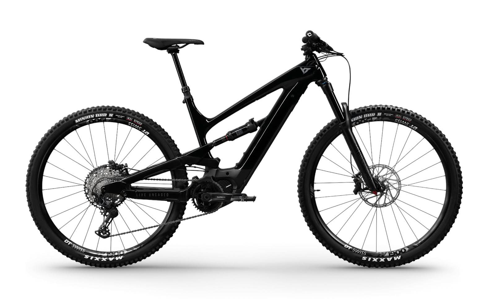 Paint for 2020 YT Decoy Base 29 - Matte Black Magic - Rotaris B.V.