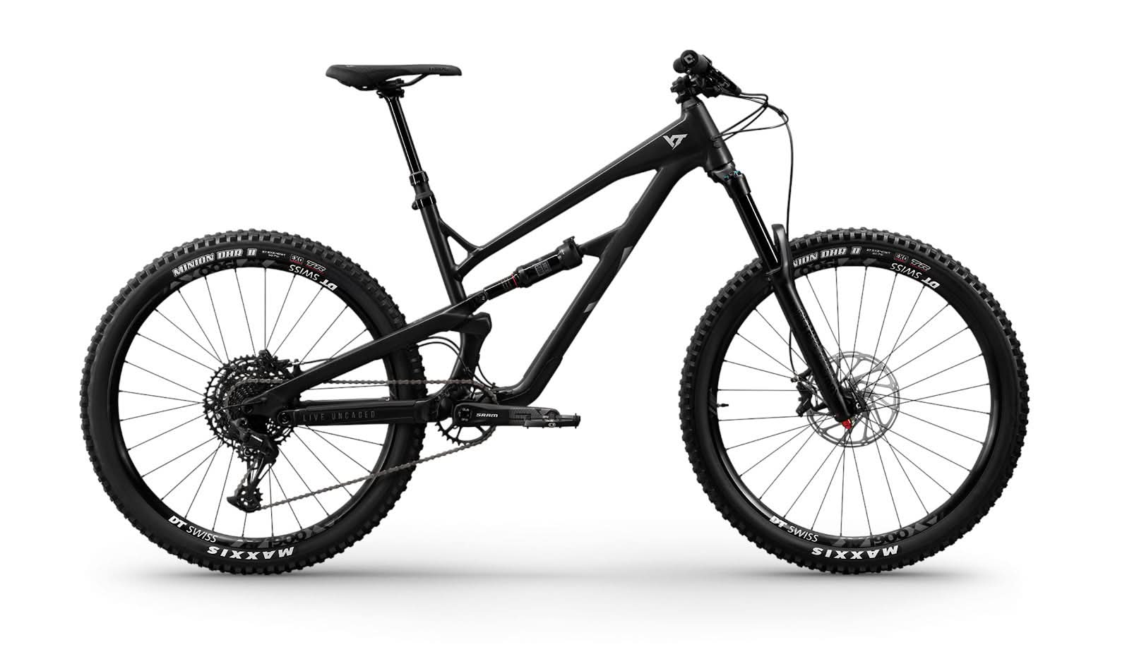 Paint for 2020 YT Jeffsy Base 27.5 - Matte Black Magic - Rotaris B.V.