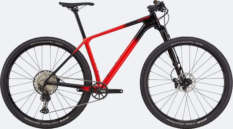 Paint for 2021 Cannondale F - Si Carbon 3 - Gloss Rally Red - Rotaris B.V.