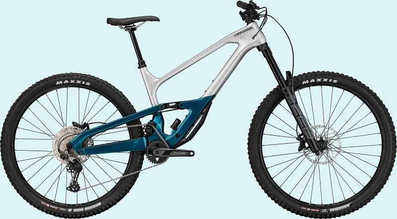 Paint for 2021 Cannondale Jekyll 2 - Gloss Deep Teal - Rotaris B.V.