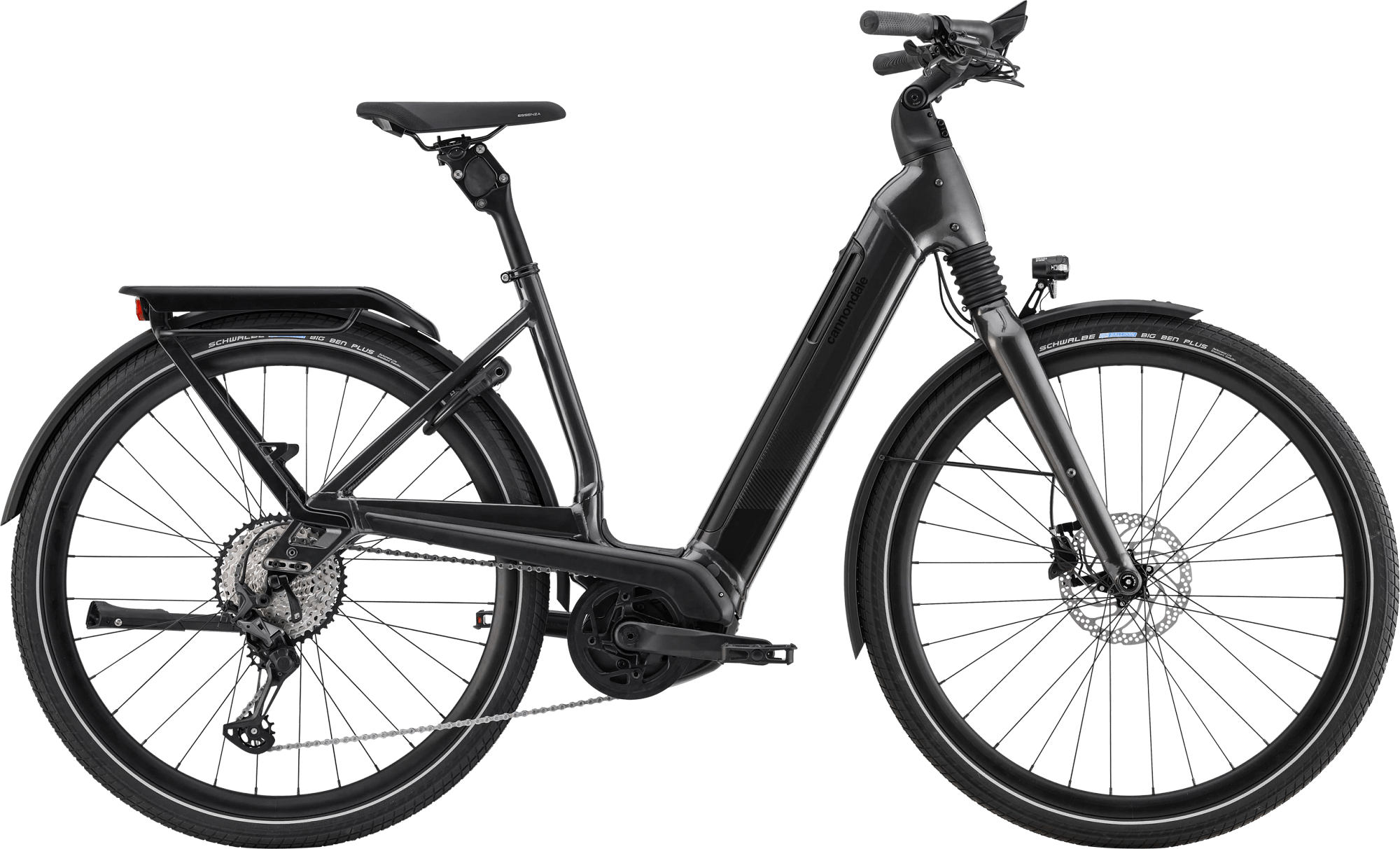 Paint for 2021 Cannondale Mavaro Neo 2 - Gloss Graphite - Rotaris B.V.
