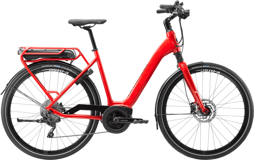 Paint for 2021 Cannondale Mavaro Neo Active City - Gloss Acid Red - Rotaris B.V.