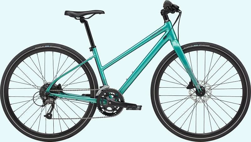 Paint for 2021 Cannondale Quick 3 Remixte - Gloss Turquoise - Rotaris B.V.