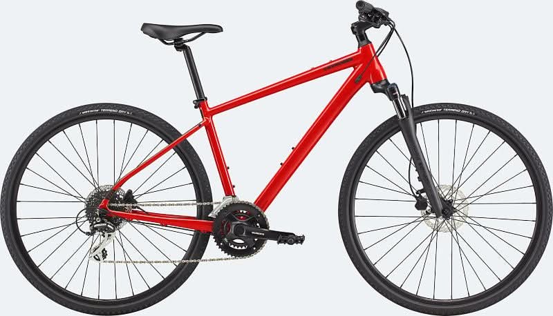 Paint for 2021 Cannondale Quick CX 3 - Gloss Rally Red - Rotaris B.V.