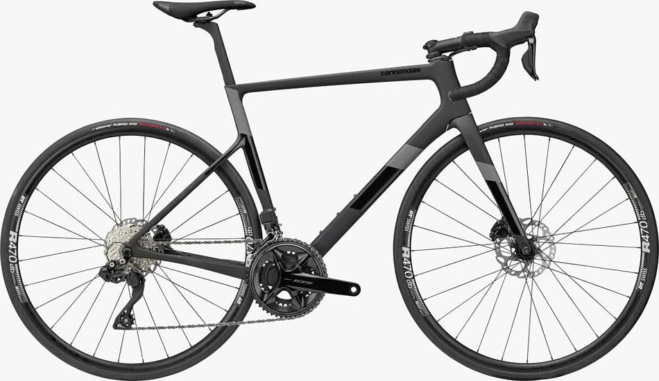 Paint for 2021 Cannondale SuperSix EVO Carbon Disc 105 Di2 - Matte Black - Rotaris B.V.