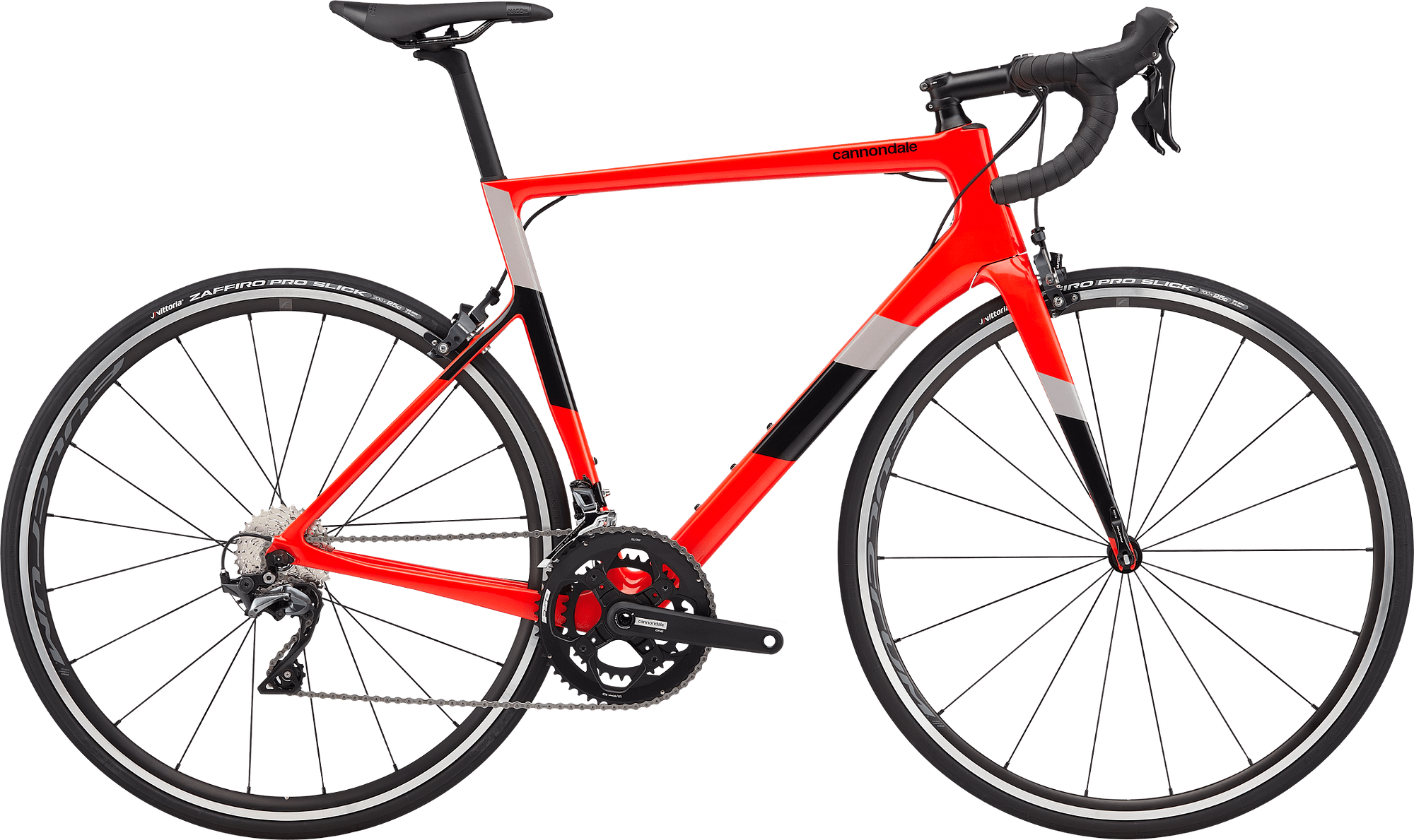 Paint for 2021 Cannondale SuperSix EVO Carbon Ultegra 2 - Gloss Acid Red - Rotaris B.V.