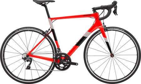 Paint for 2021 Cannondale SuperSix EVO Carbon Ultegra 2 - Gloss Acid Red - Rotaris B.V.