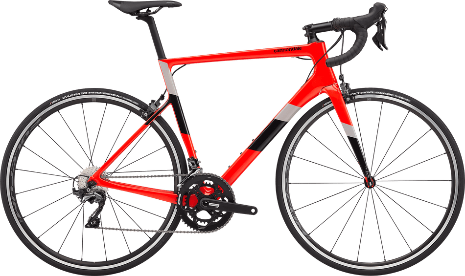 Paint for 2021 Cannondale SuperSix EVO Carbon Ultegra 2 - Gloss Acid Red - Rotaris B.V.