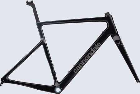 Paint for 2021 Cannondale SuperSix EVO CX/SE Frameset - Gloss Black Magic - Rotaris B.V.