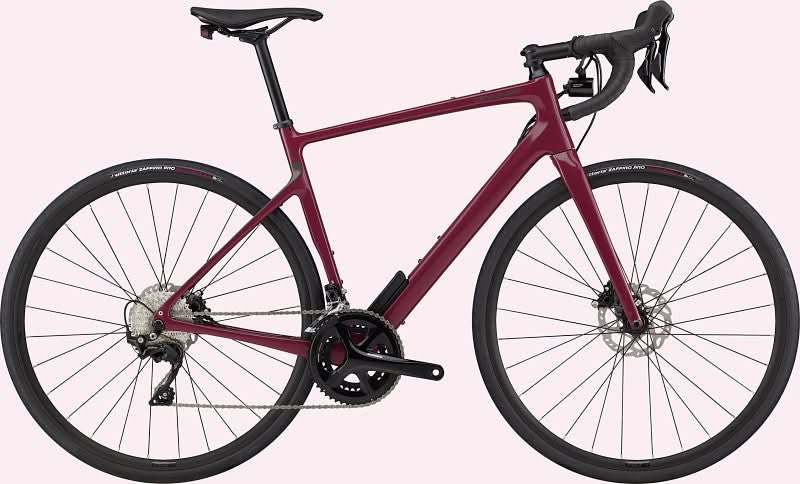 Paint for 2021 Cannondale Synapse Carbon 3 L - Gloss Black Cherry - Rotaris B.V.