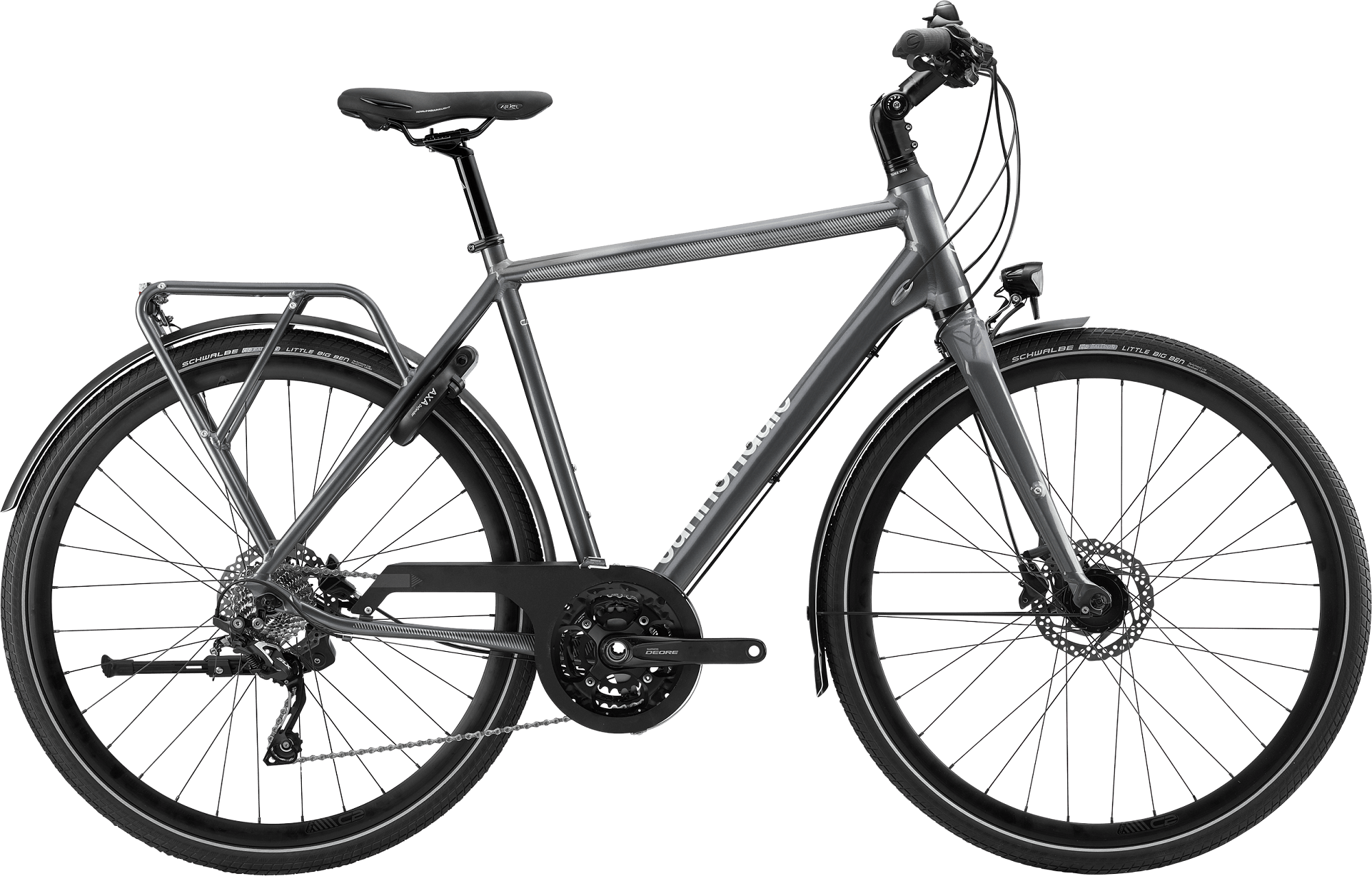 Paint for 2021 Cannondale Tesoro 2 - Gloss Charcoal Gray - Rotaris B.V.