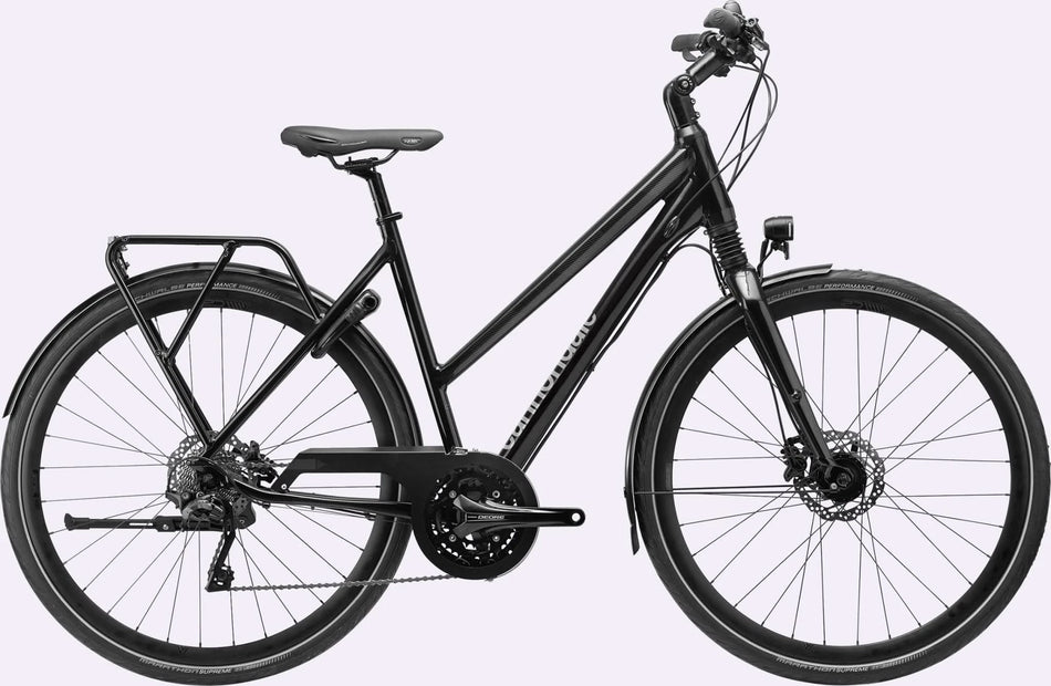 Paint for 2021 Cannondale Tesoro Mixte 1 - Gloss Black Pearl - Rotaris B.V.