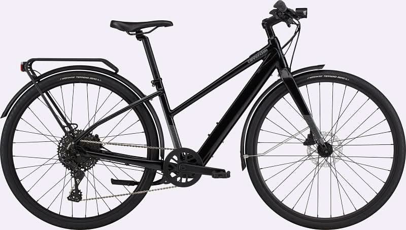 Paint for 2021 Cannondale Tesoro Neo SL EQ Remixte - Gloss Black Pearl - Rotaris B.V.