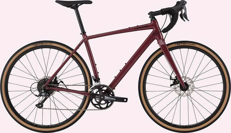 Paint for 2021 Cannondale Topstone 3 - Gloss Black Cherry - Rotaris B.V.