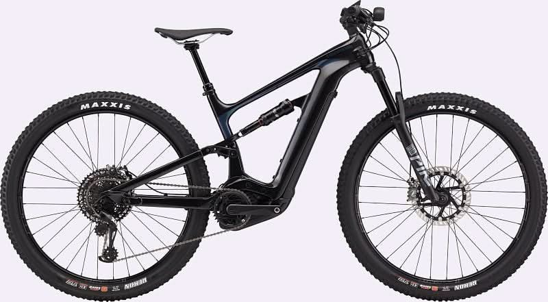 Paint for 2022 Cannondale Habit Neo 1 - Gloss Black Pearl - Rotaris B.V.