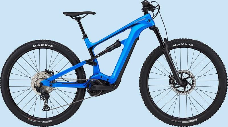 Paint for 2022 Cannondale Habit Neo 3 - Gloss Electric Blue - Rotaris B.V.