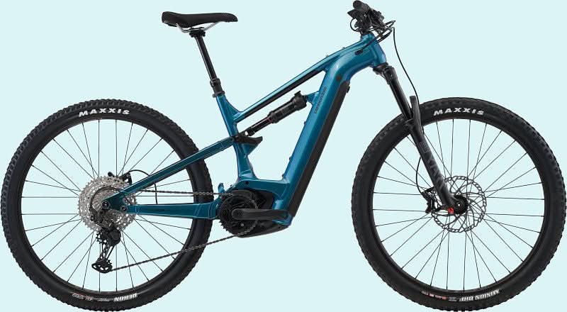 Paint for 2022 Cannondale Moterra Neo 3 - Gloss Deep Teal - Rotaris B.V.