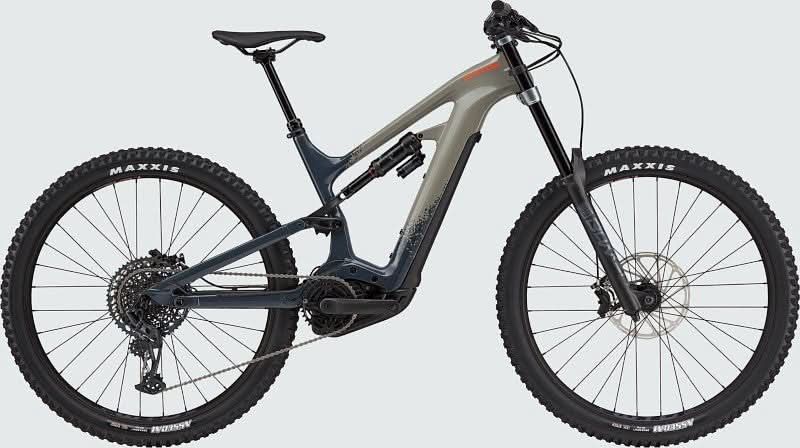 Paint for 2022 Cannondale Moterra Neo Carbon SE - Gloss Stealth Gray - Rotaris B.V.