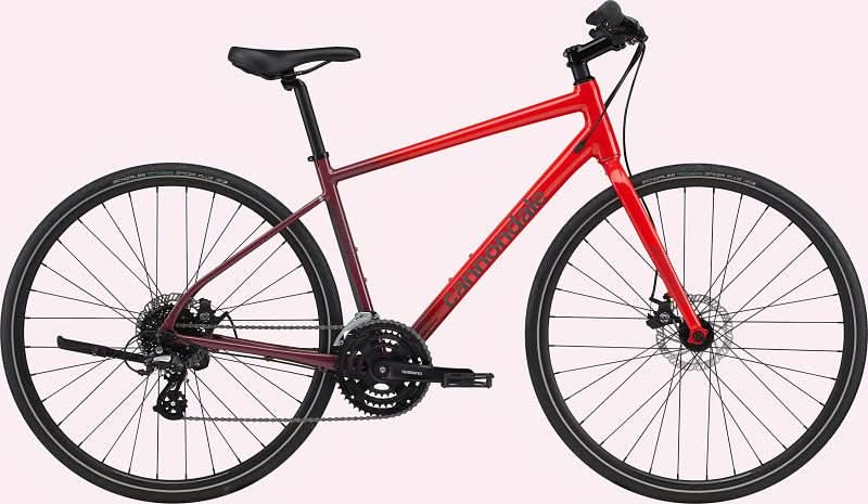 Paint for 2022 Cannondale Quick LTD - Gloss Black Cherry - Rotaris B.V.