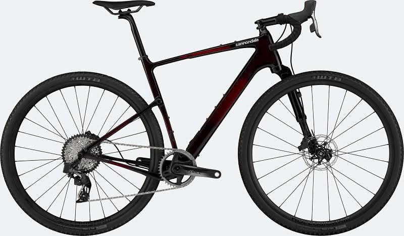 Paint for 2022 Cannondale Topstone Carbon 1 Lefty - Gloss Rally Red - Rotaris B.V.