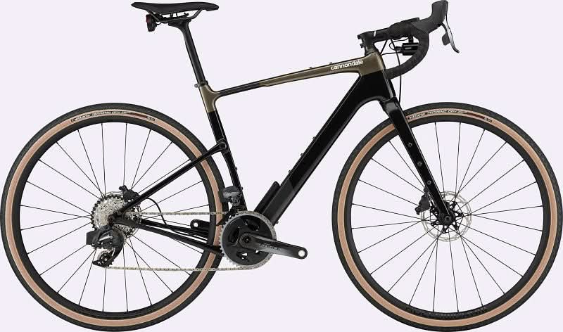 Paint for 2022 Cannondale Topstone Carbon 1 RLE - Gloss Black Pearl - Rotaris B.V.