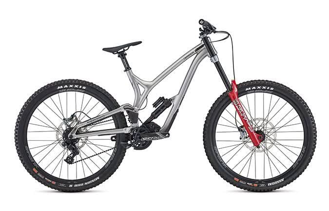 Paint for 2022 Commencal Supreme DH XS - Matte Silver - Rotaris B.V.