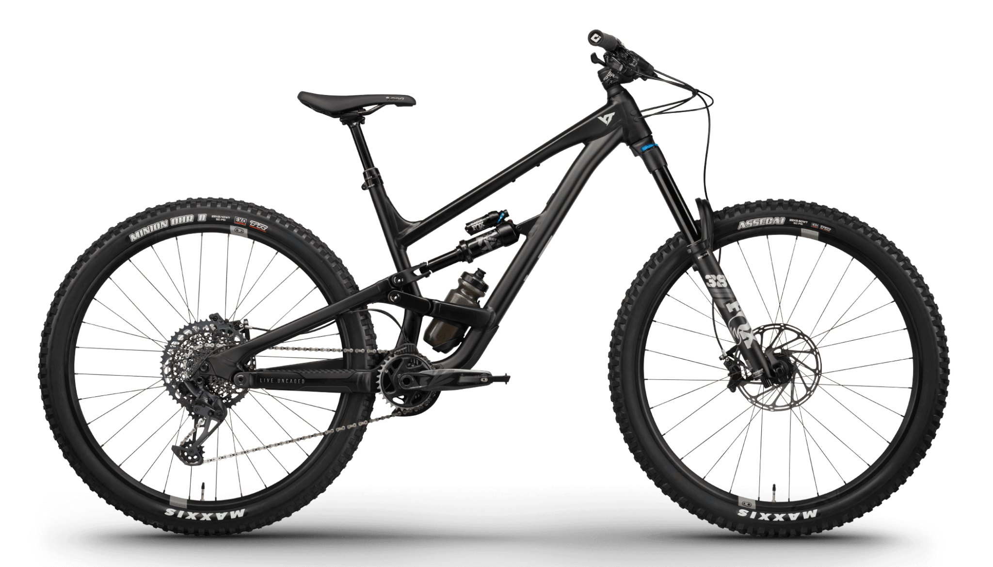 Paint for 2022 YT Capra Core 2 29 - Matte Black Magic - Rotaris B.V.