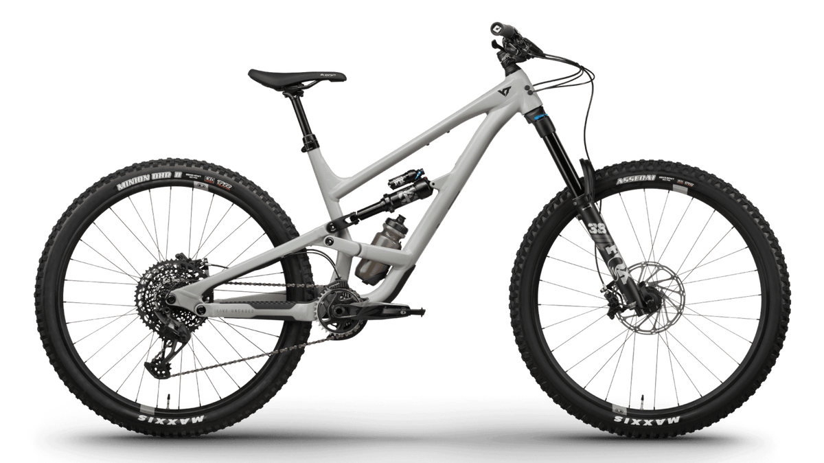 Paint for 2022 YT Capra Core 2 29 - Matte Machine Light Grey - Rotaris B.V.