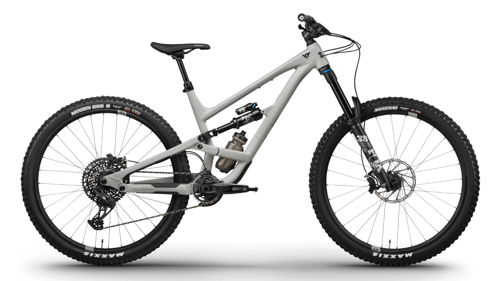 Paint for 2022 YT Capra Core 2 29 - Matte Machine Light Grey - Rotaris B.V.