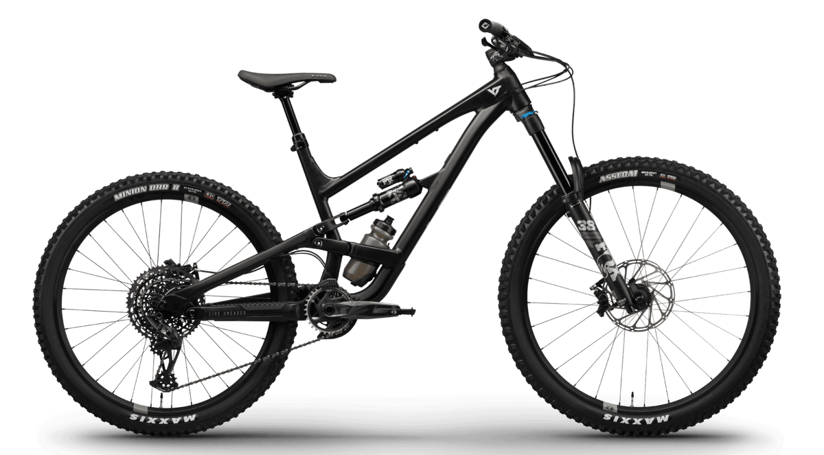 Paint for 2022 YT Capra Core 2 MX - Matte Black Magic - Rotaris B.V.