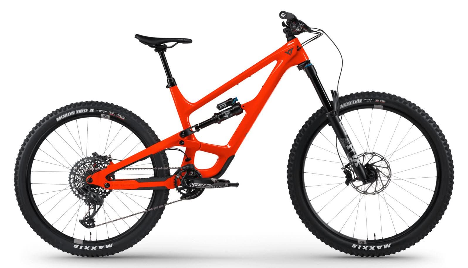 Paint for 2022 YT Capra Core 3 MX - Gloss Lava Red - Rotaris B.V.