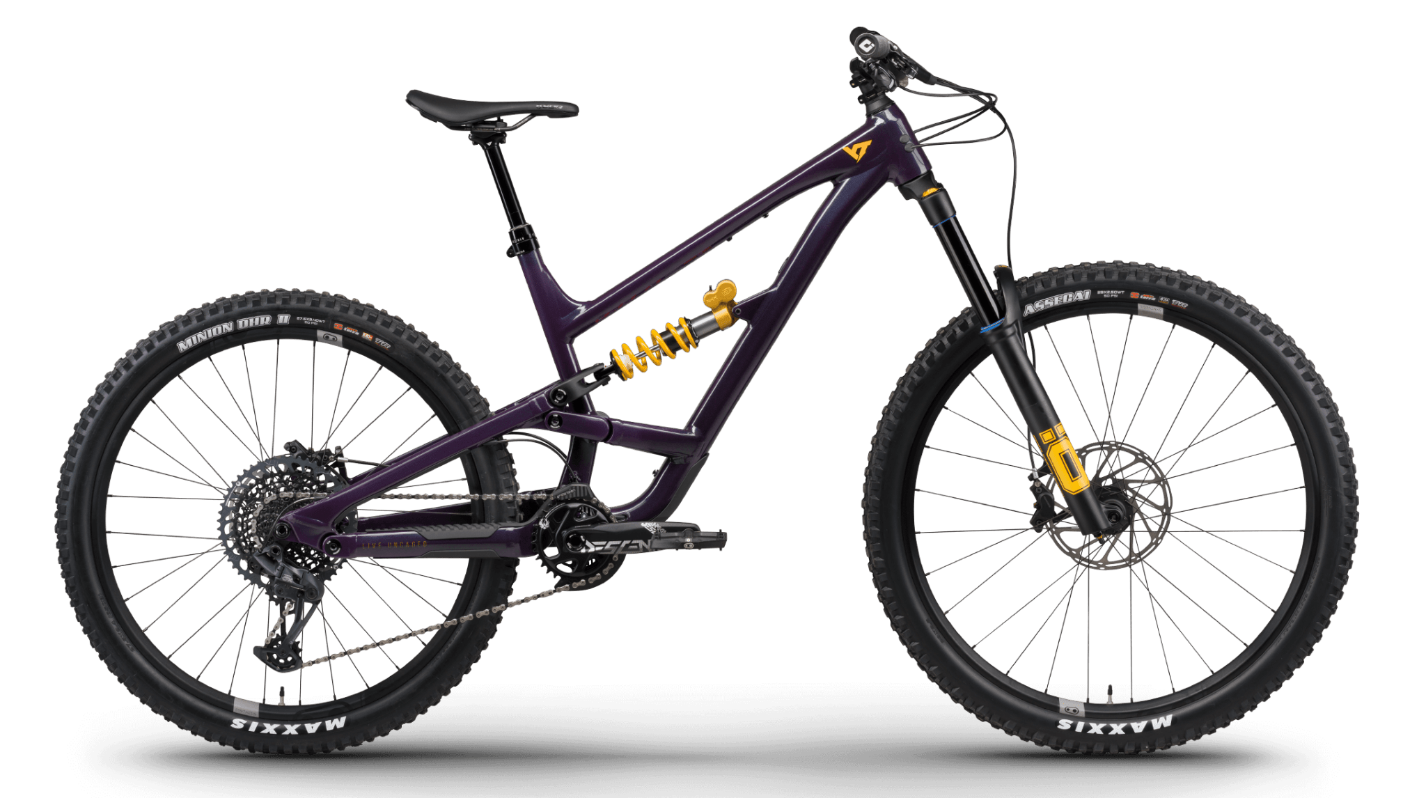 Paint for 2022 YT Capra Uncaged 9 - Gloss Deeper Purple - Rotaris B.V.